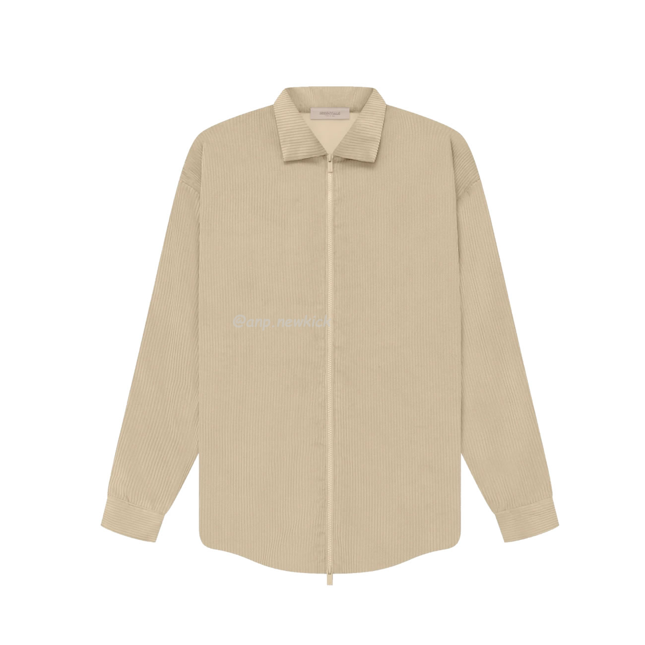 Fear Of God Essentials Corduroy Shirt Jacket Mid Length (4) - www.newkick.vip
